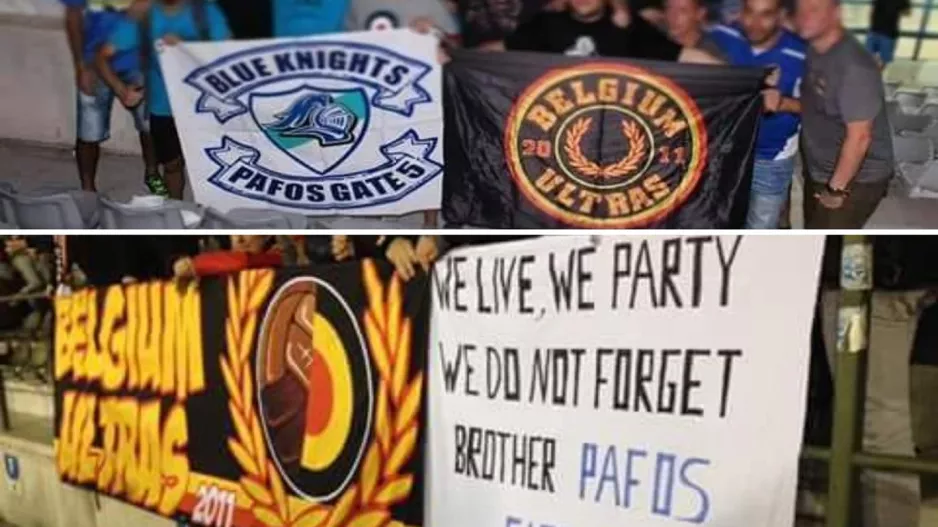 Αδέρφια με τους Belgium Ultras... 