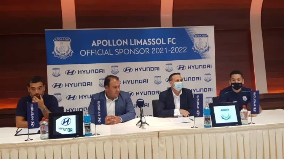Νέος χορηγός Απόλλωνα/"Μία από τις πιο δημοφιλείς ομάδες στην Κύπρο"