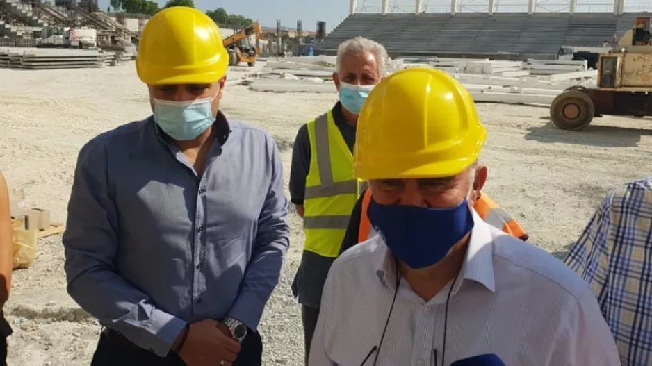 "Αύγουστο του 2022 έτοιμο για αγώνα το νέο γήπεδο"