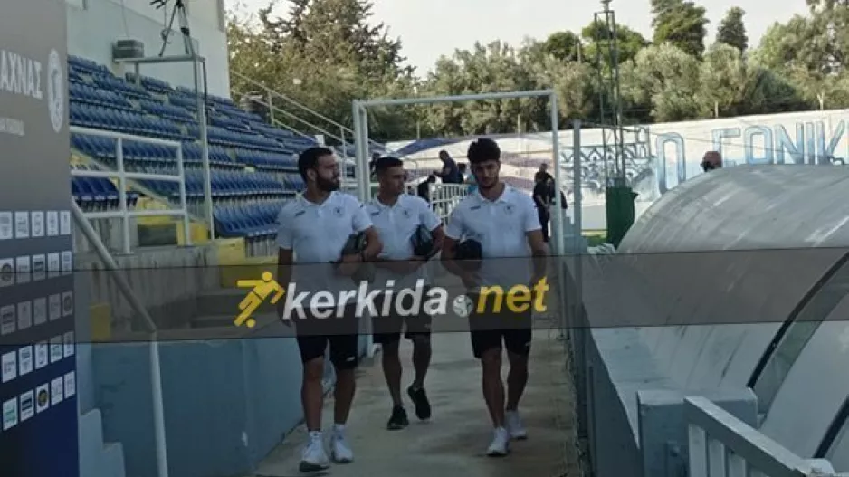Στο γήπεδο ο Εθνικός (φώτος)
