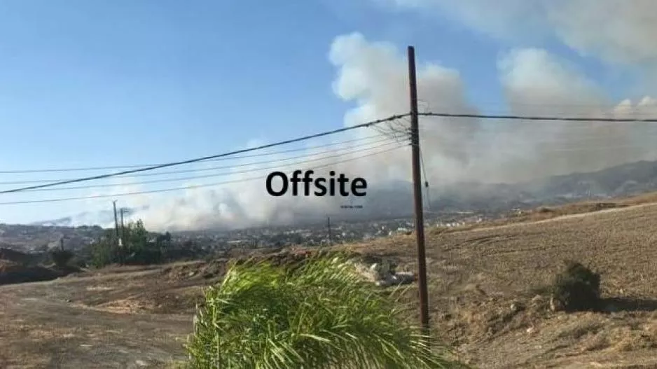 Βίντεο από τη φωτιά στη Λεμεσό