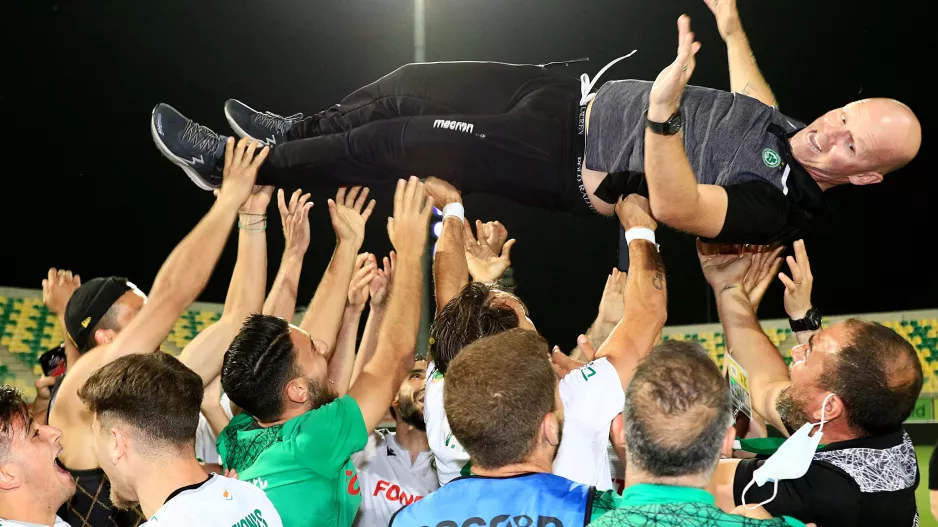 Πρόσφατα ο Μπεργκ... πετούσε στην Αρένα!