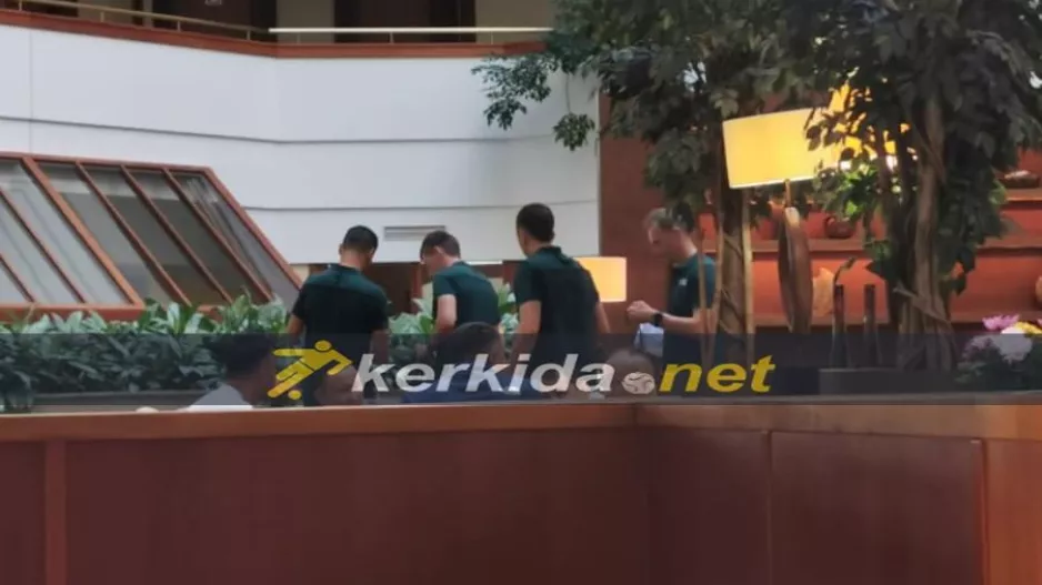 Διαιτητές Καϊράτ- Ομόνοια/ Καφεδάκι... πριν την αναχώρηση!