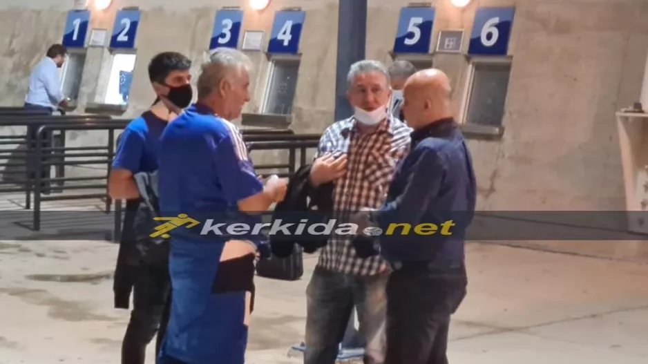 Από νωρίς ο Πρόεδρος/Πηγαδάκι... με οπαδούς