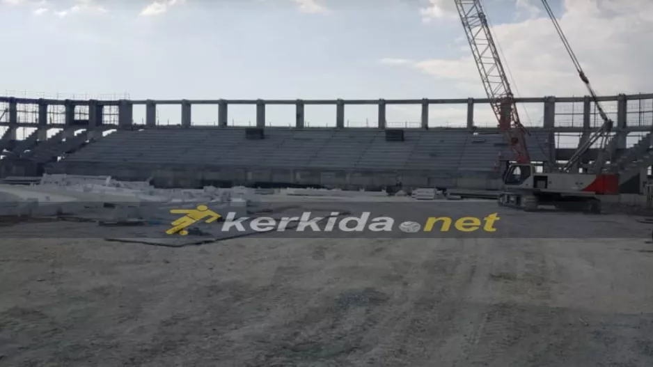 Η επιθεώρηση των έργων στο νέο γήπεδο Λεμεσού (Φώτος)