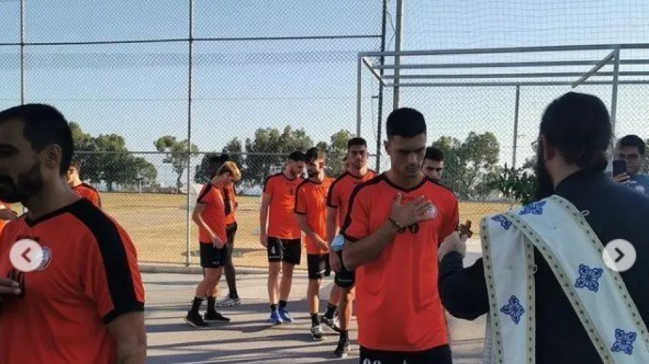 Αγιασμός στην Αγία Νάπα