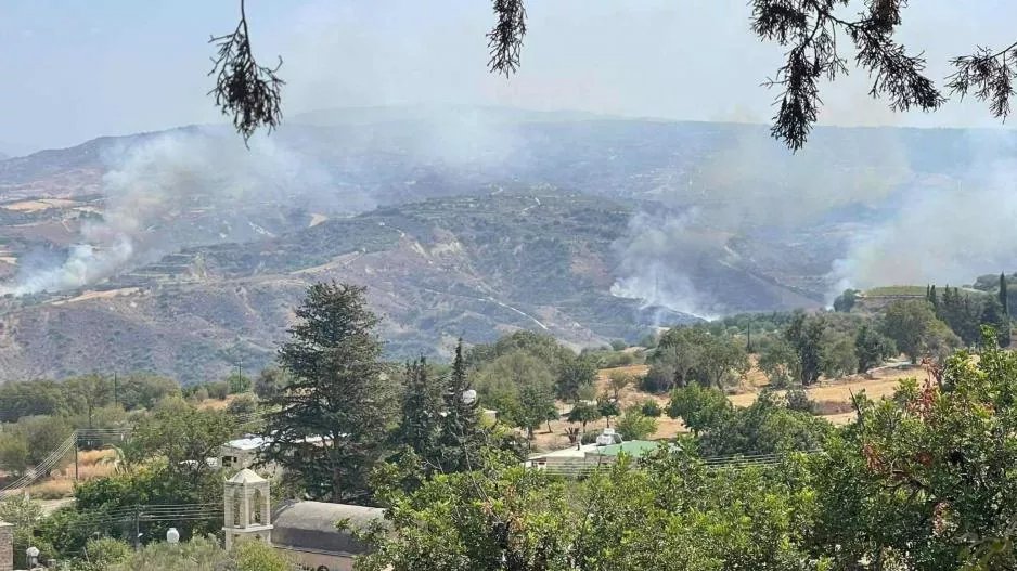 Νεότερο με την πυρκαγιά στην Πάφο