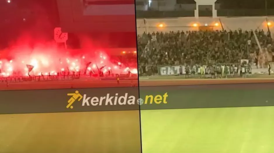 ΘΥΡΑ 9/Pyro Show και στο τέλος ο Ύμνος! (βίντεο)