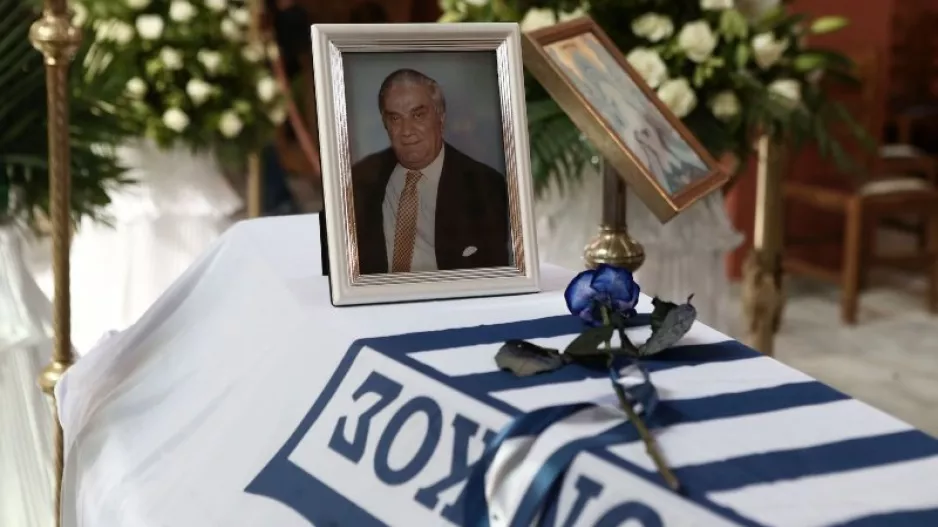 Με τη σημαία του Εθνικού κηδεύτηκε ο "Eθνικάρας"