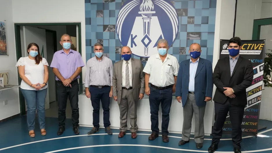 Ο Πρόεδρος του ΚΟΑ συναντήθηκε με την Τεχνική Σχολή Παραλιμνίου