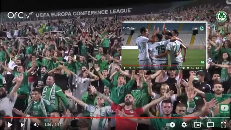 "Ζεσταίνει" κόσμο και παίκτες η Ομόνοια (βίντεο) 