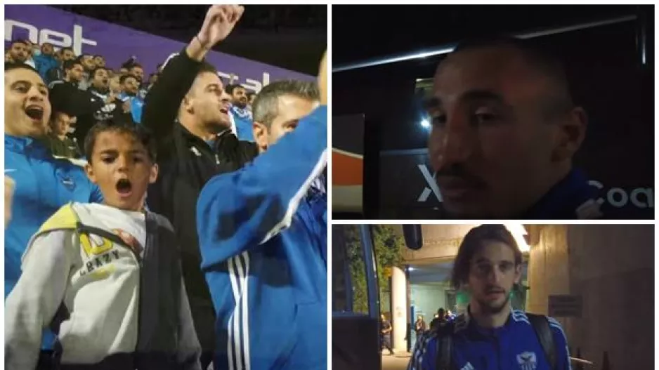 Η παρακάμερα του ντέρμπι/ Πανηγυρισμοί και δηλώσεις 