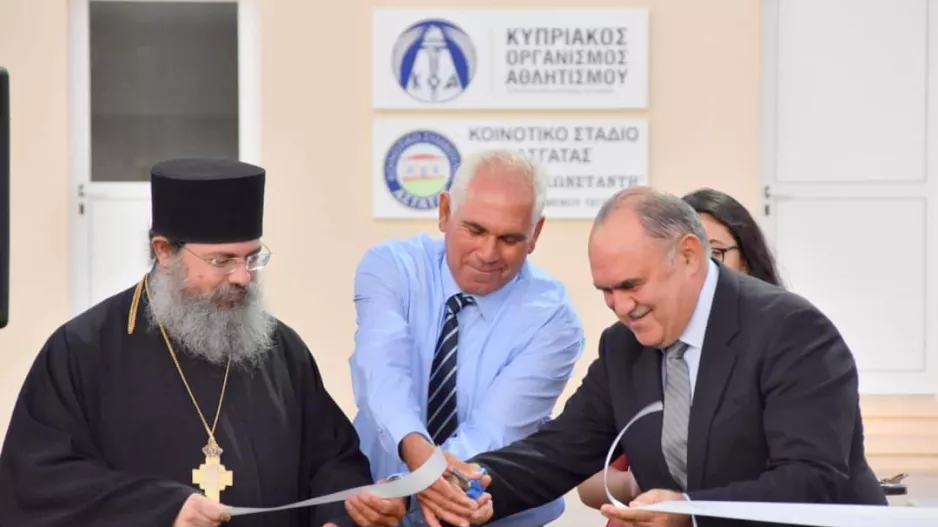Ο Πρόεδρος ΚΟΑ εγκαινίασε το Κοινοτικό Γήπεδο «Κώστα Κωνσταντή» στην Ασγάτα