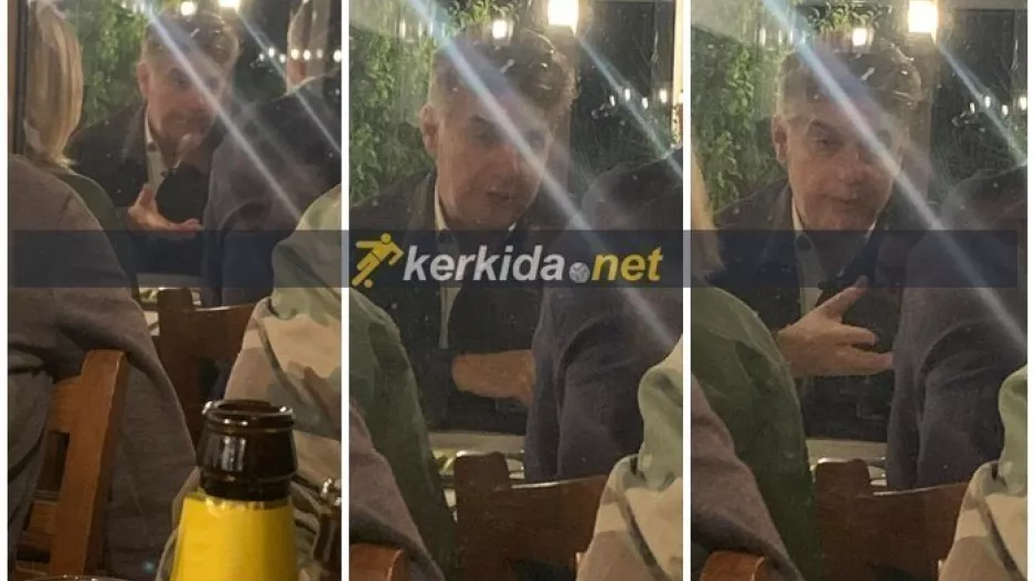 (Φώτος Kerkida) Έξοδος... Παπασταύρου μετά το ντέρμπι
