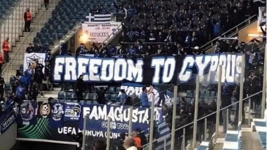 Μήνυμα… εστάλη στη Γάνδη - “FREEDOM TO CYPRUS”