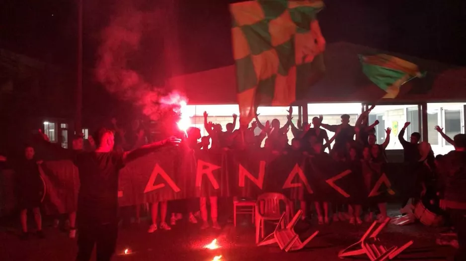Πάρτι οι ΑΕΚτζήδες, ζήτησαν διπλό (φώτος)