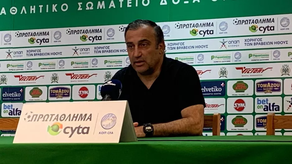 "Δεν κάναμε και το καλύτερο μας παιχνίδι, δεν μπορέσαμε να..."