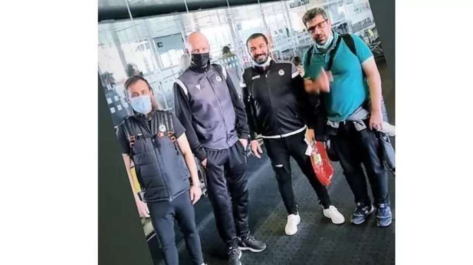 Στο αεροδρόμιο με Μπεργκ!