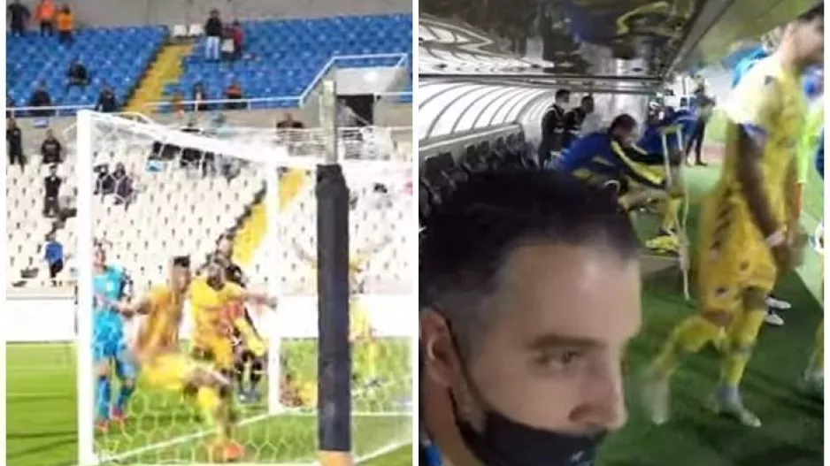 Παρακάμερα ΑΠΟΕΛ/Η... έκρηξη στο γκολ του Καρώ (βίντεο)