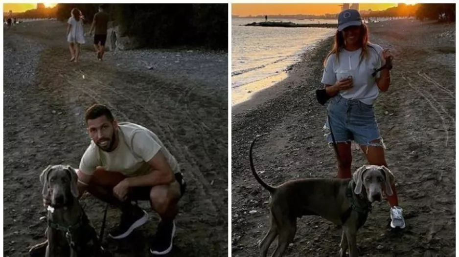 Βόλτα με την κουκλάρα και το σκύλο!