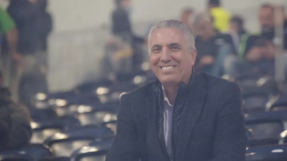 Χαμογελαστός ο κόουτς στην "Αρένα"
