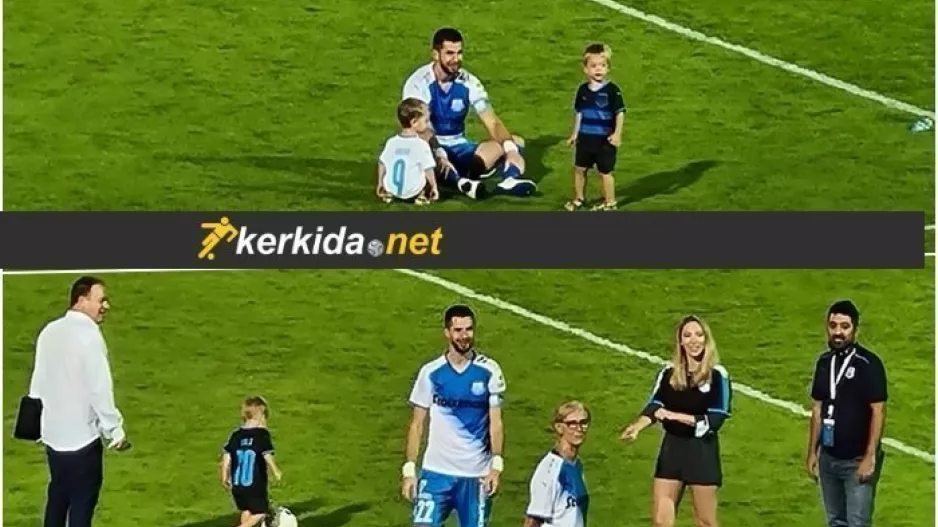 Μετά τη νίκη… οικογενειακά! (φώτος)