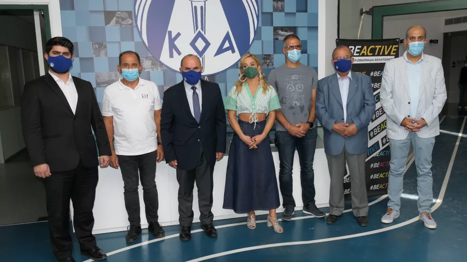 Ο Πρόεδρος ΚΟΑ συναντήθηκε με την Καρολίνα Πελενδρίτου