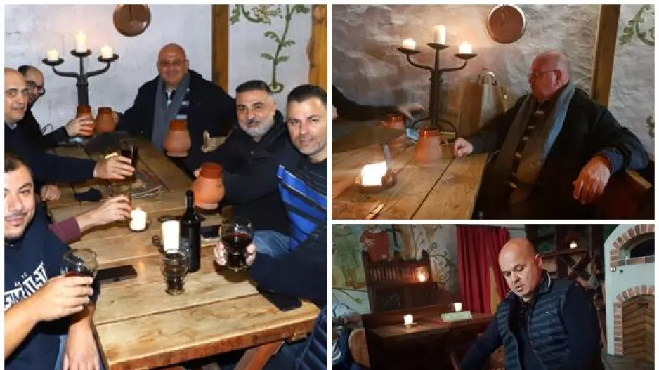 Γεύμα στα ΜΜΕ - Παρουσία Πουλλαΐδη - Χαμπουλλά (Φώτος)