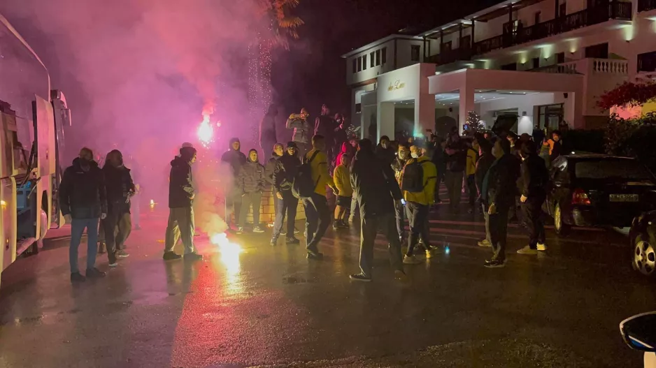 Αποθέωσαν την αποστολή στα Γιάννενα (φώτος)
