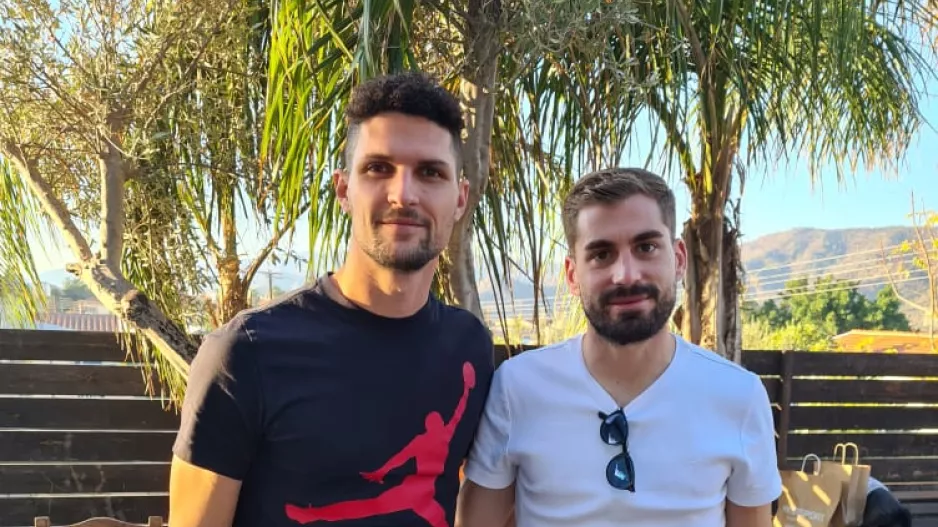 Γευμάτισαν παρέα Μαυρίας και Αλμπάνης