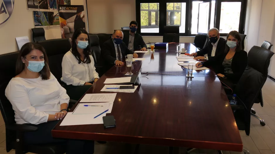 Συνάντηση προέδρου ΚΟΑ με Επίτροπο Προεδρίας