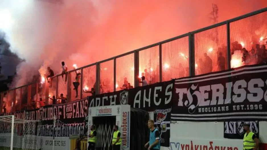 Συλλήψεις και πρόστιμα σε οπαδούς του ΟΦΗ στο Ηράκλειο