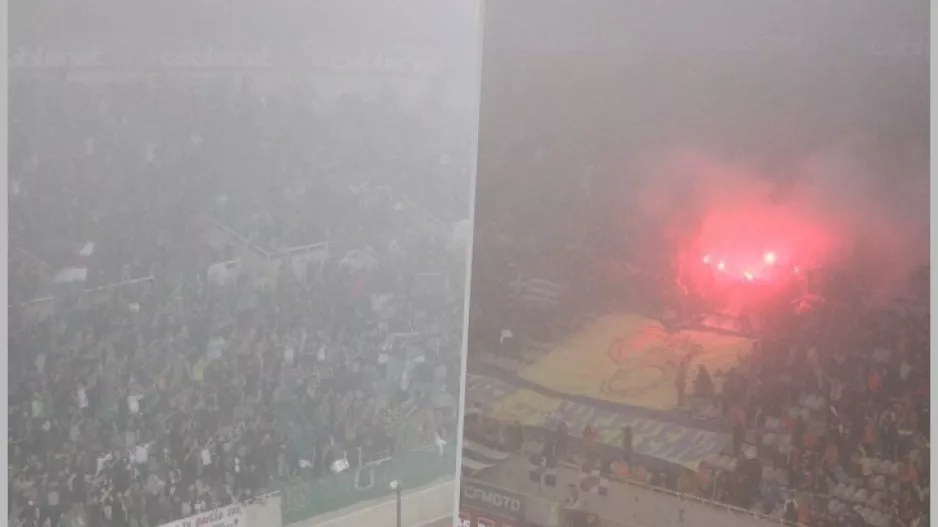 Είσοδος και… “καυτή” ατμόσφαιρα στο αιώνιο (βίντεο)
