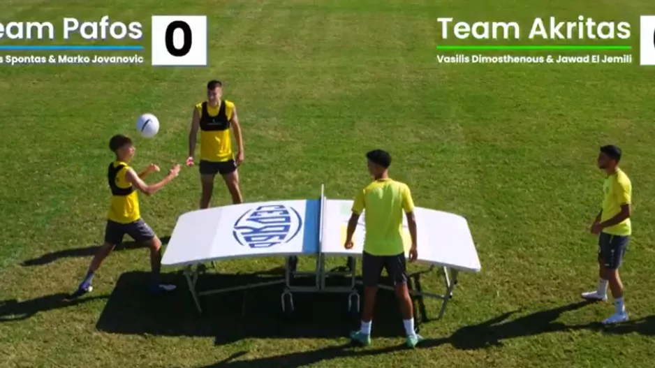 Teqball Challenge... Πάφος Vs Ακρίτας (βίντεο)