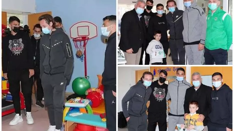 Ομόνοια στην "Ηλιαχτίδα Ζωής"/ Μοίρασαν δώρα και... χαμόγελα (Φώτος)
