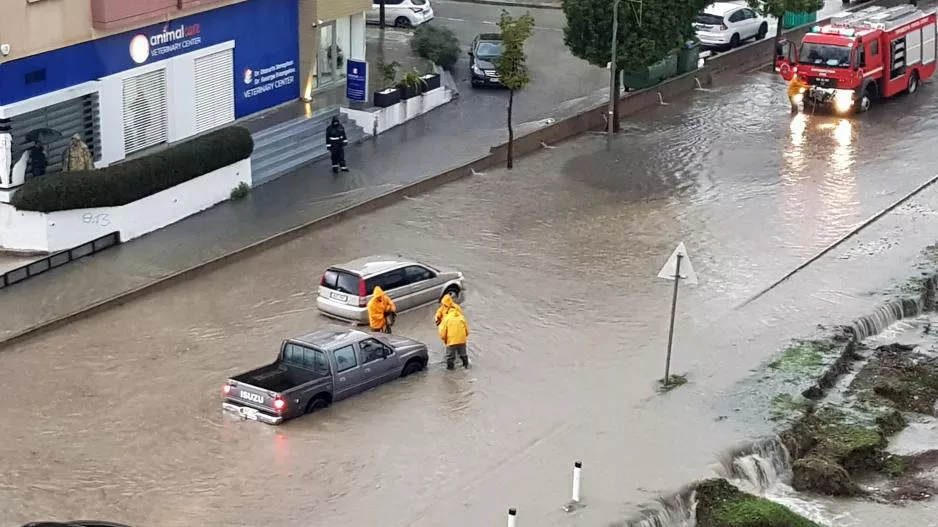 Χάος στη Λευκωσία με πλημμύρες