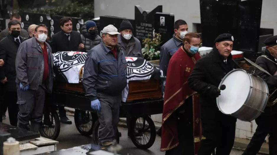 Η σημαία της Παρτίζαν σκέπασε τον Μότσα Βούκοτιτς (φώτος)