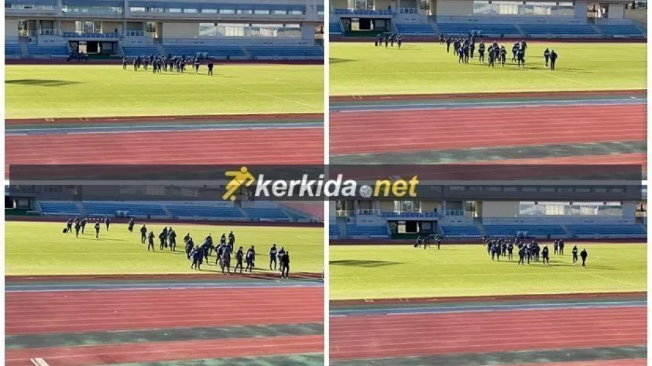 Άφιξη ΑΠΟΕΛ με πολλά μποφόρ (βίντεο/φώτος)