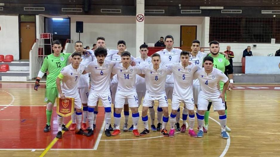 Ήττα της Εθνικής Νέων Futsal στο Μαυροβούνιο