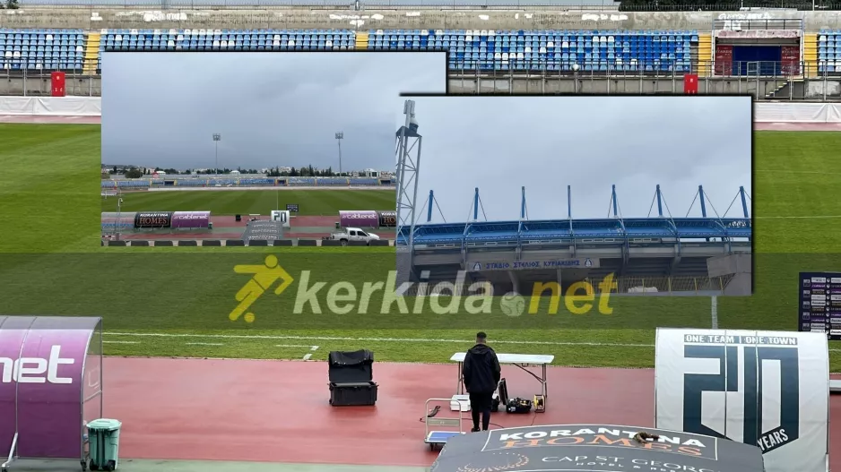 Ώρα 13:00 - Βροχερό σκηνικό στην Πάφο (φώτος) 