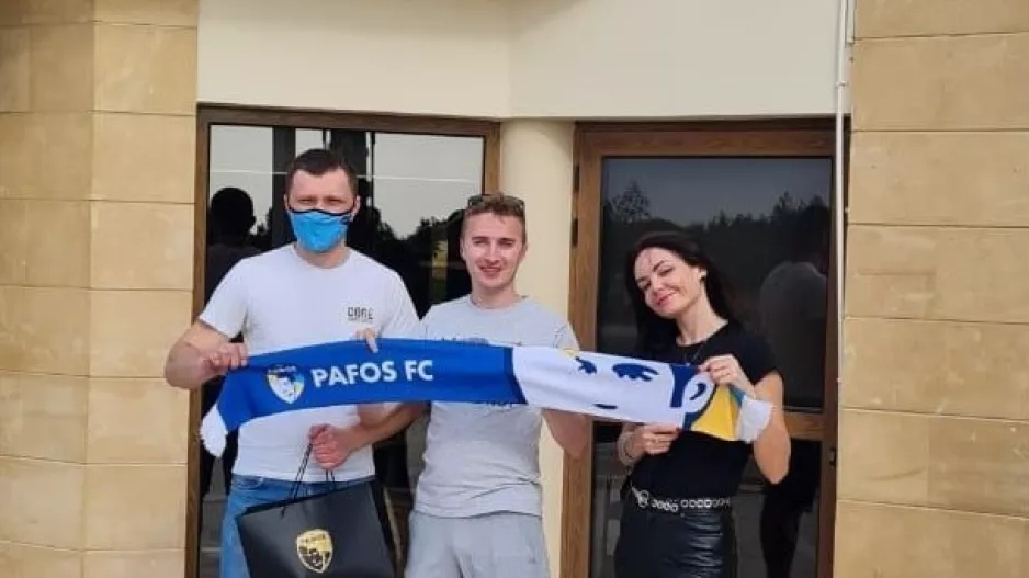 Kateryna, Oleksii και Maksym...