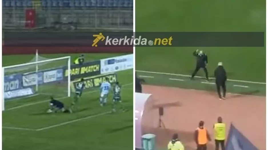 (ΒΙΝΤΕΟ Kerkida) Η... αντίδραση του Μπεργκ στο 90+4!