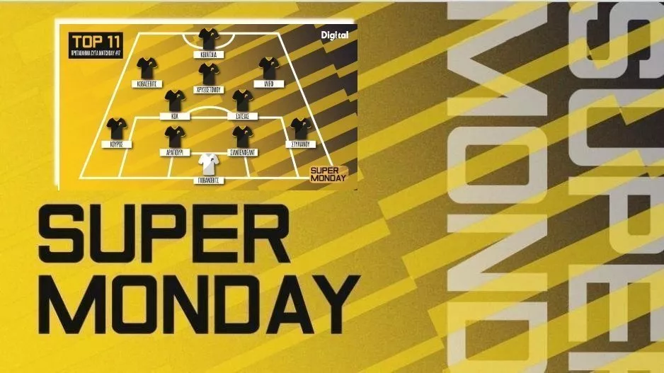 Οι κορυφαίοι της 17ης αγωνιστικής στο Super Monday! 