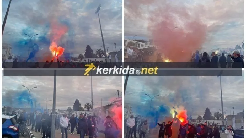 Χαμός... στην άφιξη (ΒΙΝΤΕΟ)