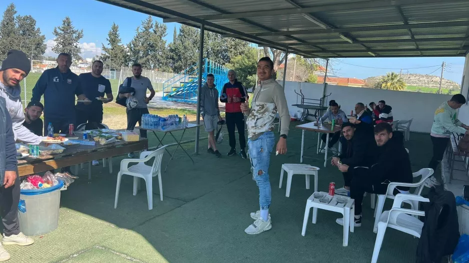 Προπόνηση και μετά... φουκούες! (φώτος)