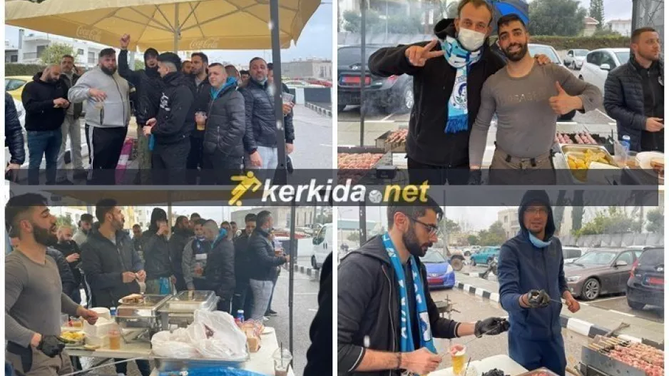 (ΦΩΤΟΣ/ΒΙΝΤΕΟ) Σουβλάκι, ποτό και συνθήματα, πριν την Ανόρθωση