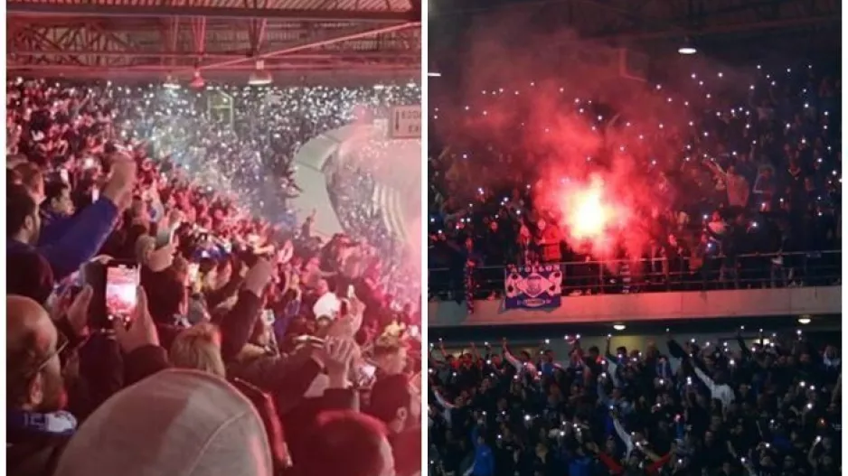 Απόλλων/Η εντυπωσιακή υποδοχή... (ΒΙΝΤΕΟ)