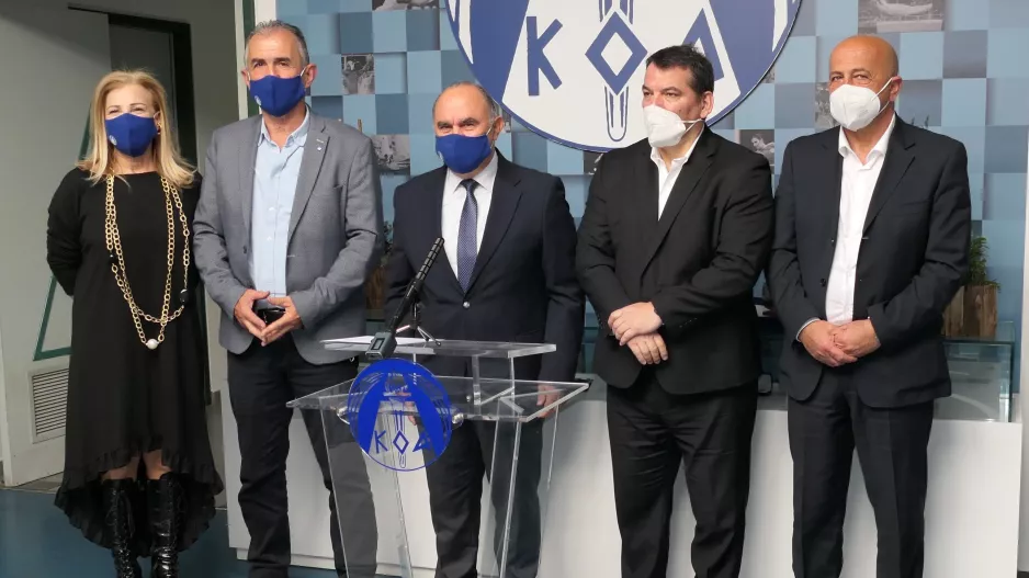 Ο Πρόεδρος ΚΟΑ συναντήθηκε με τον Πύρρο Δήμα