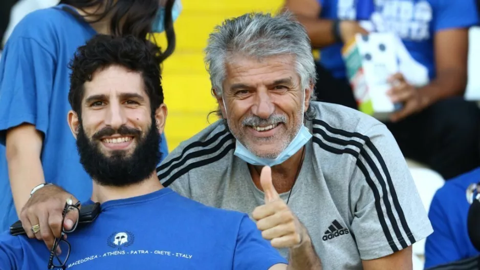 ΓΣΠ με την κόρη του!
