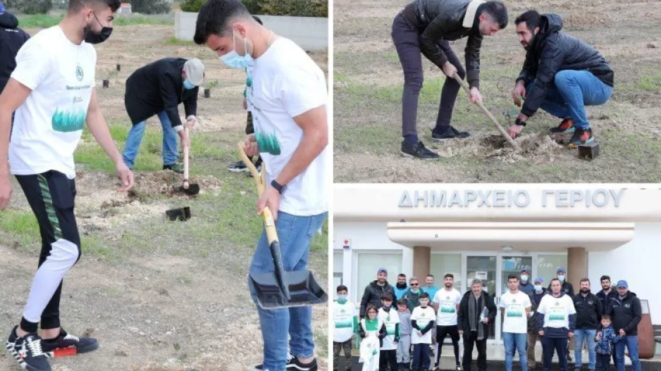 Ομόνοια / Έξι γκολ, 288 δέντρα (φώτος)